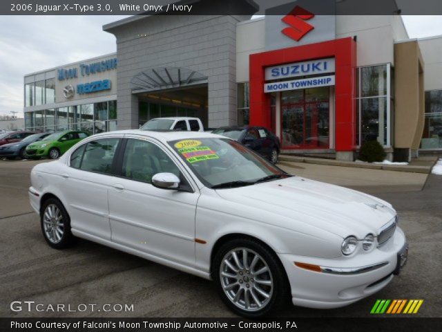 2006 Jaguar X-Type 3.0 in White Onyx