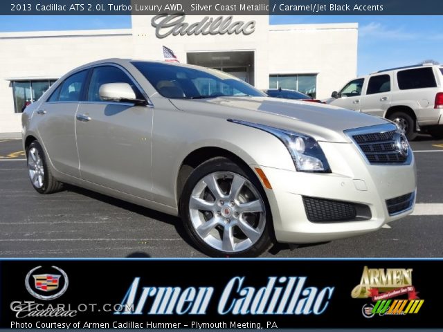 2013 Cadillac ATS 2.0L Turbo Luxury AWD in Silver Coast Metallic
