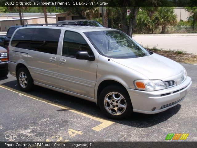 2002 Oldsmobile Silhouette Premier in Galaxy Silver