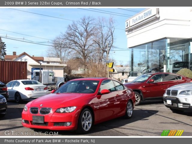 2009 BMW 3 Series 328xi Coupe in Crimson Red