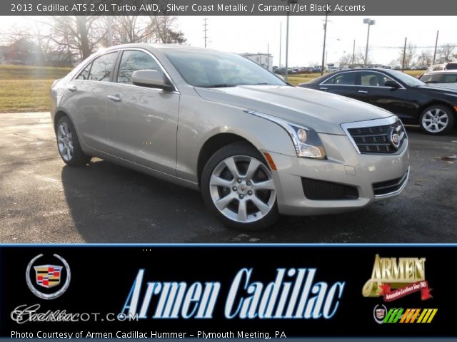 2013 Cadillac ATS 2.0L Turbo AWD in Silver Coast Metallic