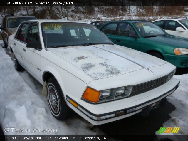 1986 Buick Century Sedan in White