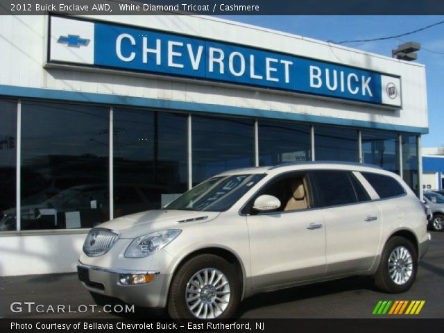 2012 Buick Enclave AWD in White Diamond Tricoat