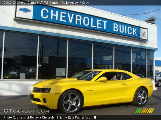 2012 Chevrolet Camaro LT/RS Coupe in Rally Yellow