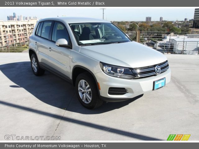 2013 Volkswagen Tiguan S in White Gold Metallic