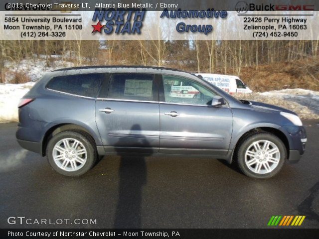 2013 Chevrolet Traverse LT in Atlantis Blue Metallic