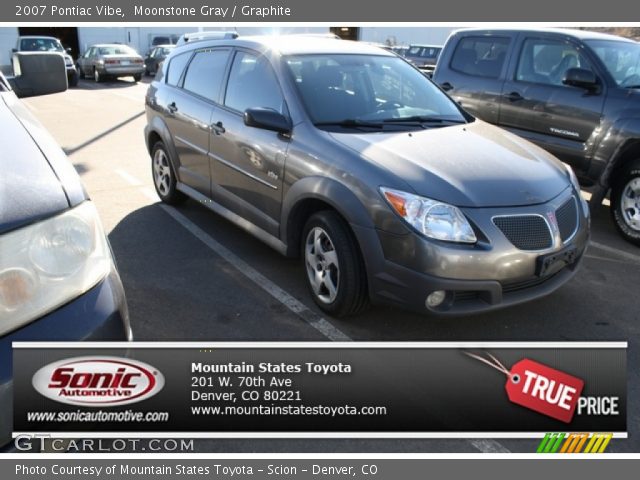 2007 Pontiac Vibe  in Moonstone Gray