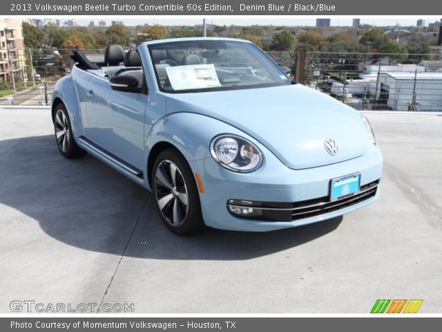2013 Volkswagen Beetle Turbo Convertible 60s Edition in Denim Blue