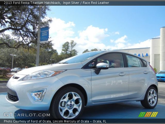 2013 Ford Fiesta Titanium Hatchback in Ingot Silver