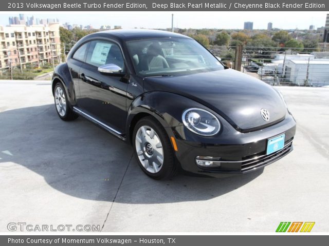 2013 Volkswagen Beetle Turbo Fender Edition in Deep Black Pearl Metallic