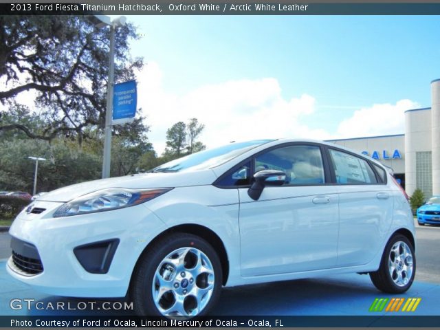 2013 Ford Fiesta Titanium Hatchback in Oxford White