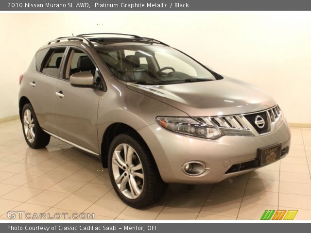 2010 Nissan Murano SL AWD in Platinum Graphite Metallic