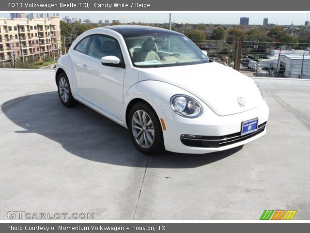 2013 Volkswagen Beetle TDI in Candy White