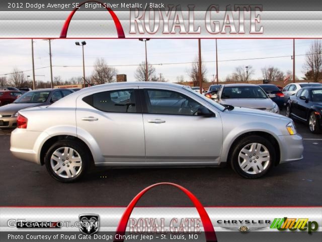 2012 Dodge Avenger SE in Bright Silver Metallic