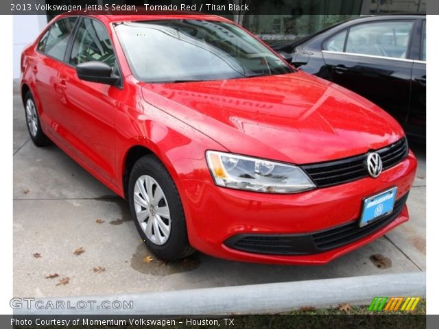 2013 Volkswagen Jetta S Sedan in Tornado Red