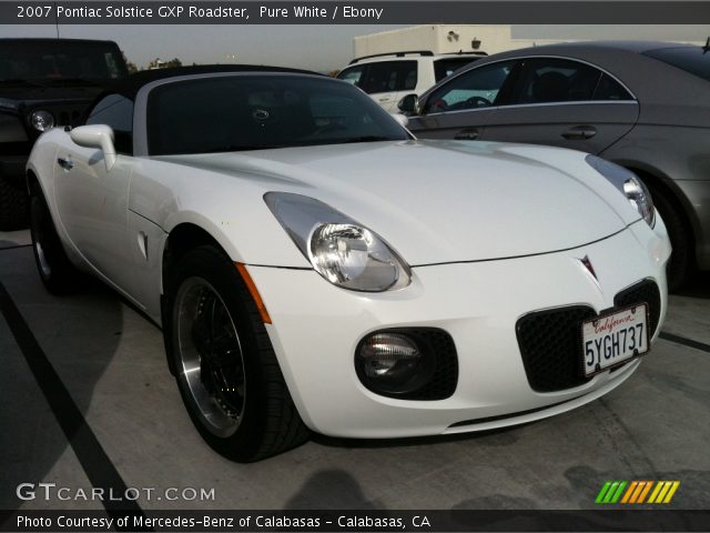 2007 Pontiac Solstice GXP Roadster in Pure White
