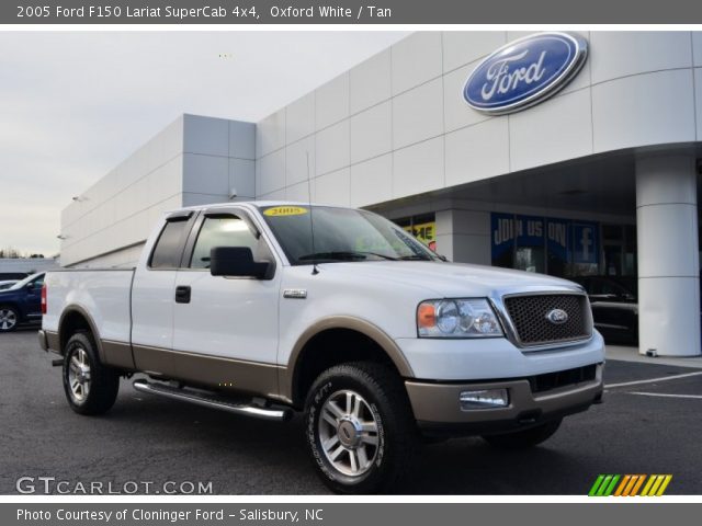 2005 Ford F150 Lariat SuperCab 4x4 in Oxford White