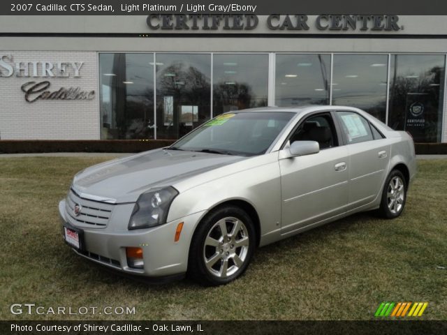 2007 Cadillac CTS Sedan in Light Platinum