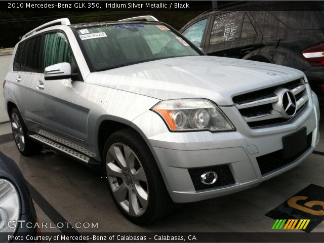 2010 Mercedes-Benz GLK 350 in Iridium Silver Metallic
