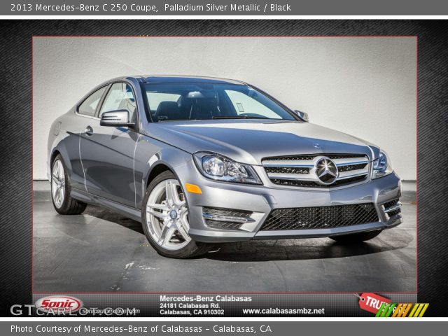 2013 Mercedes-Benz C 250 Coupe in Palladium Silver Metallic