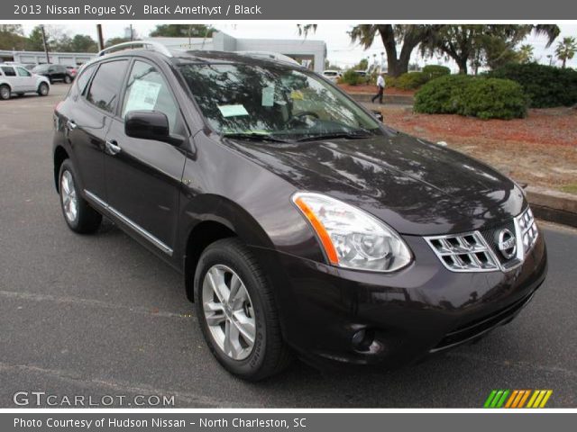 2013 Nissan Rogue SV in Black Amethyst