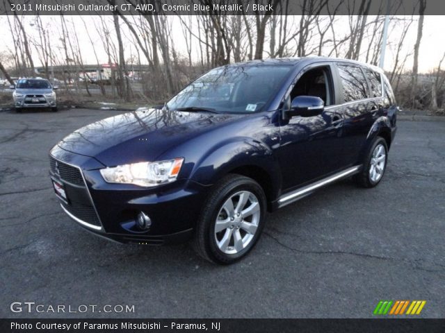 2011 Mitsubishi Outlander GT AWD in Cosmic Blue Metallic