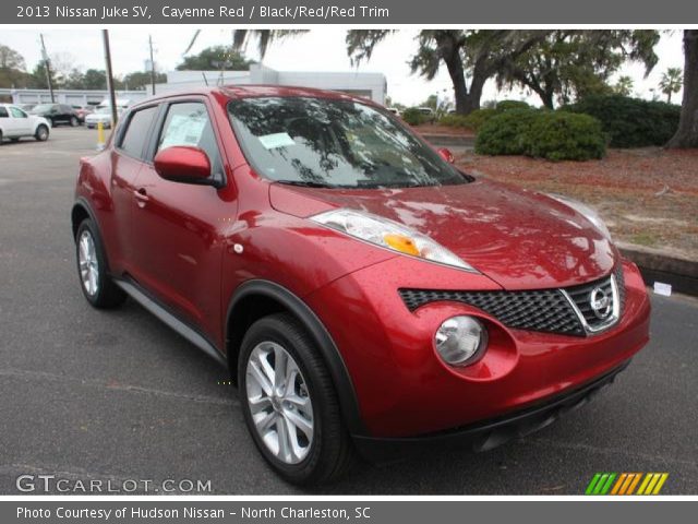 2013 Nissan Juke SV in Cayenne Red