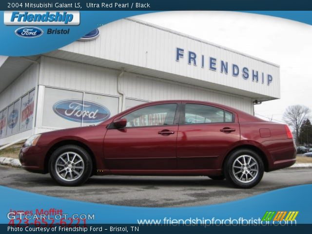 2004 Mitsubishi Galant LS in Ultra Red Pearl