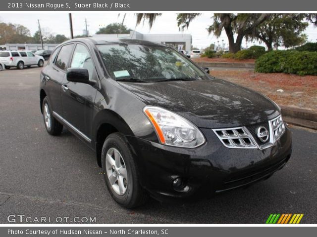 2013 Nissan Rogue S in Super Black