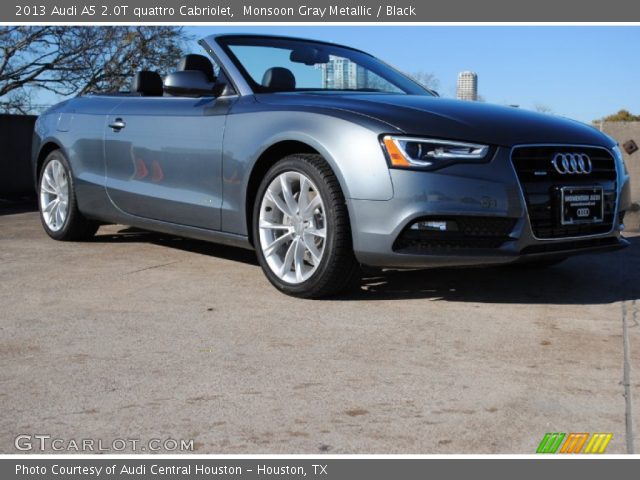 2013 Audi A5 2.0T quattro Cabriolet in Monsoon Gray Metallic