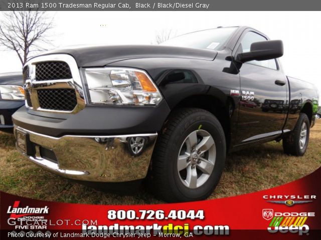 2013 Ram 1500 Tradesman Regular Cab in Black