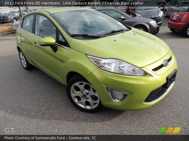 2011 Ford Fiesta SES Hatchback in Lime Squeeze Metallic