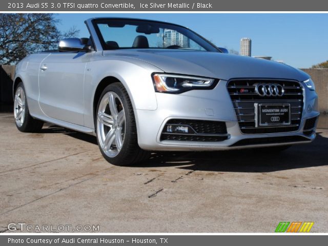 2013 Audi S5 3.0 TFSI quattro Convertible in Ice Silver Metallic