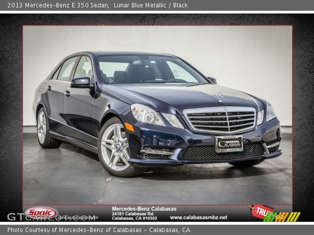 2013 Mercedes-Benz E 350 Sedan in Lunar Blue Metallic