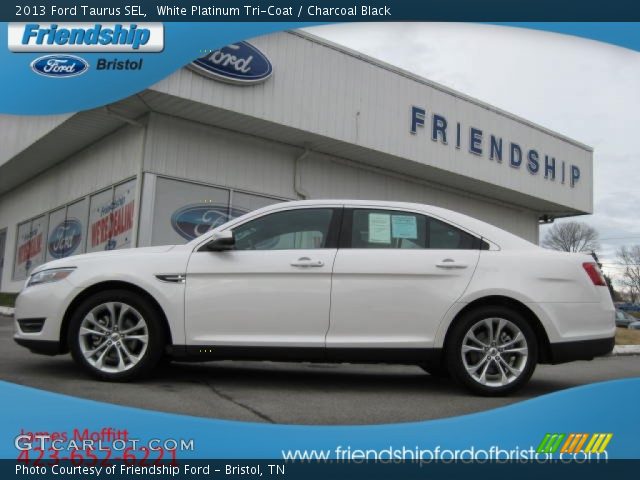 2013 Ford Taurus SEL in White Platinum Tri-Coat