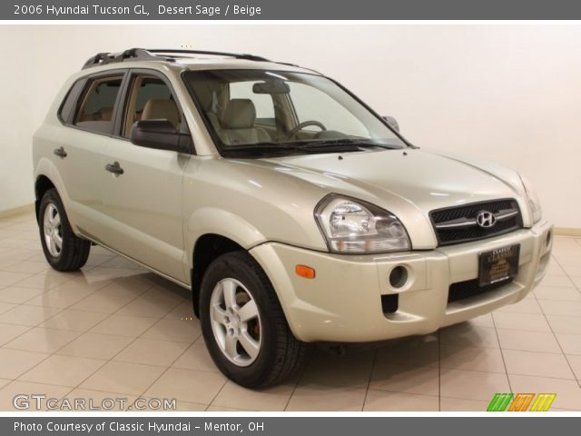 2006 Hyundai Tucson GL in Desert Sage