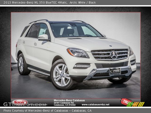 2013 Mercedes-Benz ML 350 BlueTEC 4Matic in Arctic White