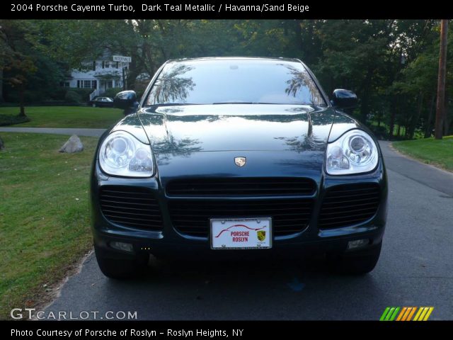 2004 Porsche Cayenne Turbo in Dark Teal Metallic