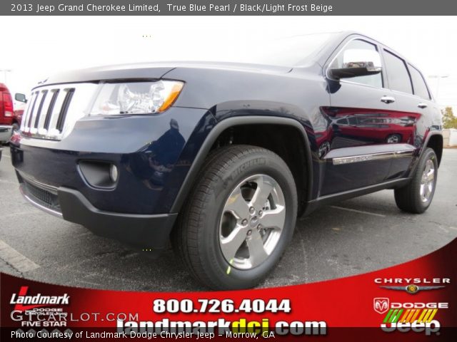 2013 Jeep Grand Cherokee Limited in True Blue Pearl
