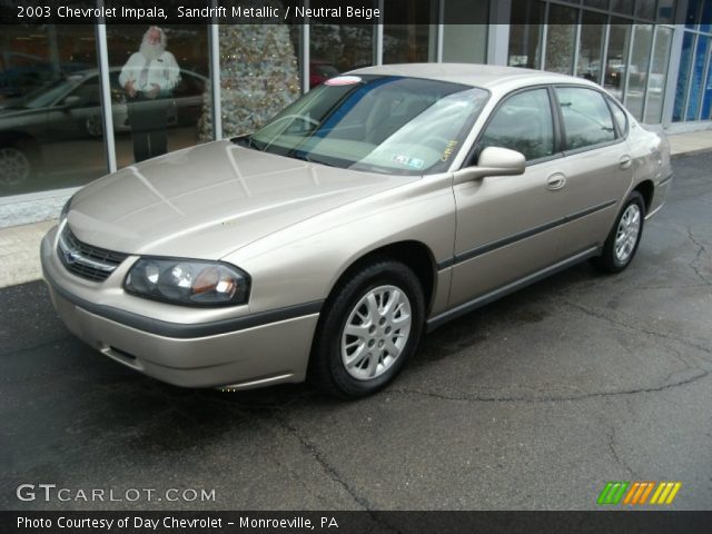 2003 Chevrolet Impala  in Sandrift Metallic