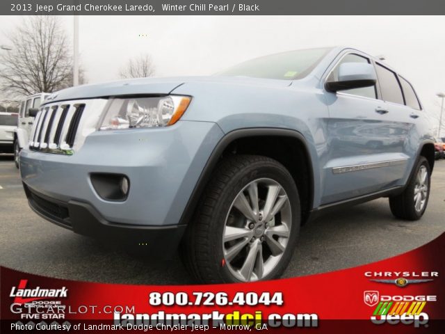 2013 Jeep Grand Cherokee Laredo in Winter Chill Pearl