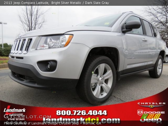 2013 Jeep Compass Latitude in Bright Silver Metallic