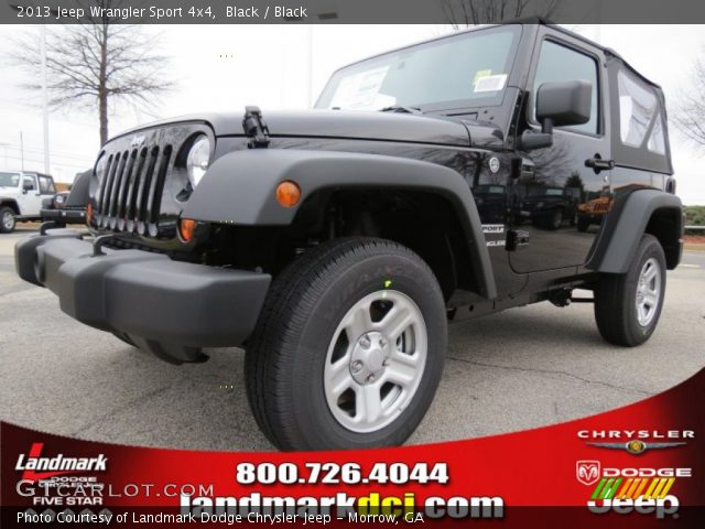 2013 Jeep Wrangler Sport 4x4 in Black