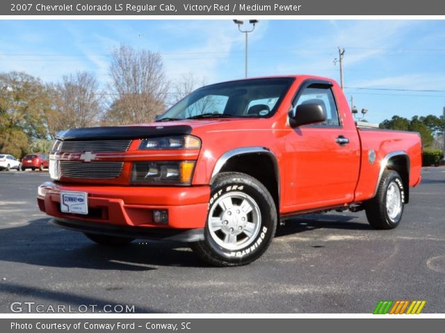 2007 Chevrolet Colorado LS Regular Cab in Victory Red