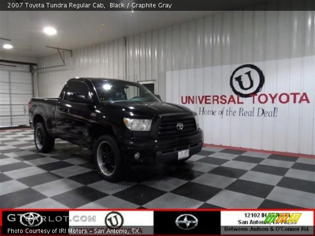 2007 Toyota Tundra Regular Cab in Black