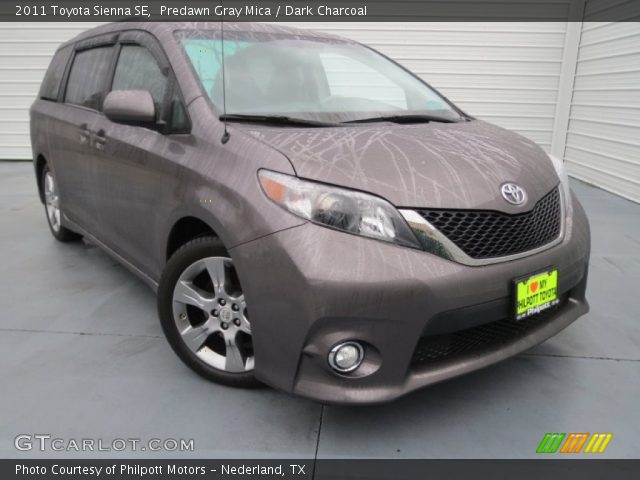 2011 Toyota Sienna SE in Predawn Gray Mica