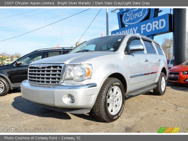 2007 Chrysler Aspen Limited in Bright Silver Metallic