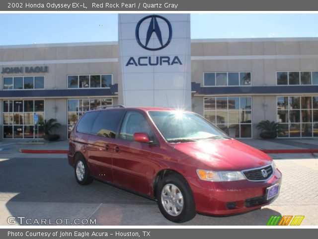 2002 Honda Odyssey EX-L in Red Rock Pearl