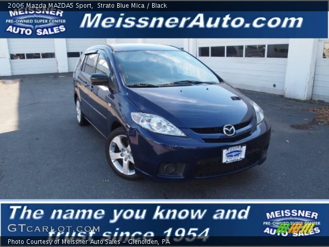 2006 Mazda MAZDA5 Sport in Strato Blue Mica