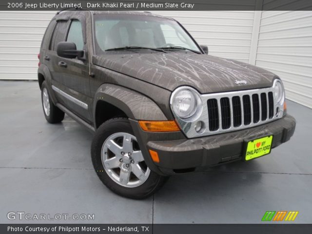 2006 Jeep Liberty Limited in Dark Khaki Pearl